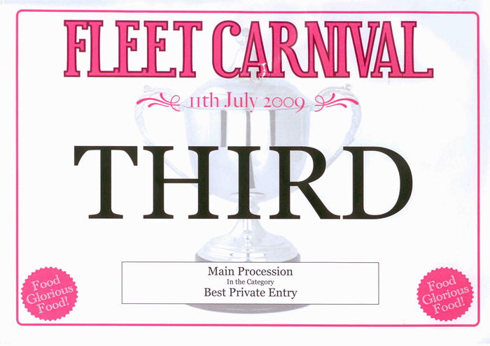 Fleet Carnival 3rd Place