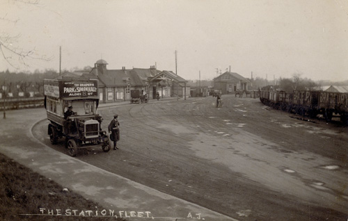Fleet Station c 1922